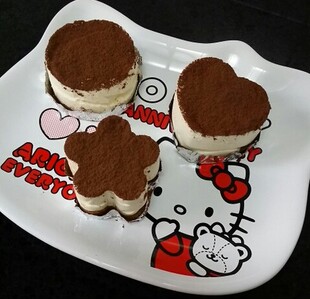 2寸迷你小号慕斯圈提拉米苏蛋糕饼干切模具不锈钢3件套装套餐器具