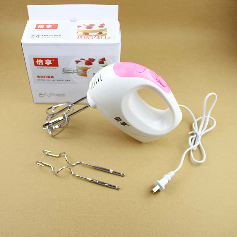 倍享 打蛋器电动家用搅拌机大功率迷你手持式烘焙打奶油黄油机