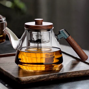 耐高温电陶炉玻璃泡茶壶茶水分离家用高档办公茶具 煮茶壶2025新款