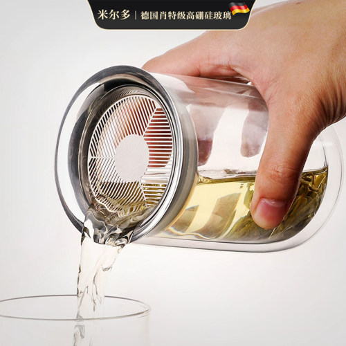 办公室一人用玻璃泡茶壶高档茶具