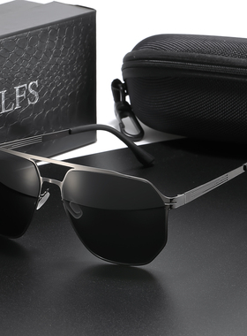 硬汉风格超轻超薄太阳镜防紫外线
