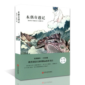 木偶奇遇记(精装)/名家名译 6-9-12岁儿童文学故事书 经典长篇小说 语文阅读书目 三四五六年级小学生课外阅读书籍正版包邮