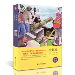 金银岛(精装)/名家名译 9-10-11-12岁青少年儿童文学书籍 世界文学名著 三四五六年级小学生课外书 青少版金银岛 正版包邮