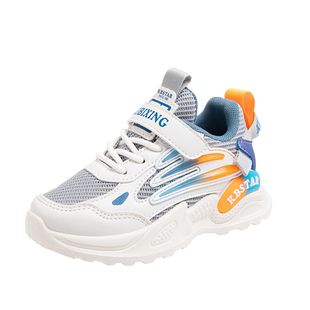 儿童小白鞋女2025春秋新款女童运动鞋网鞋老爹鞋跑步鞋夏休闲软底