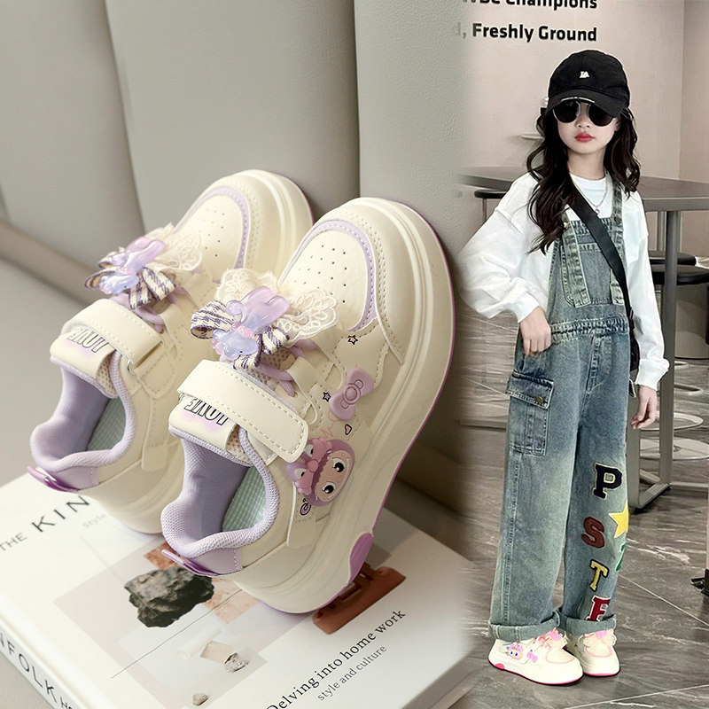 女童运动鞋2026春秋新款儿童软底小白鞋女孩学生爆款板鞋卡通百搭,童鞋/婴儿鞋/亲子鞋,运动鞋,淘宝优惠券,粉丝福利购,淘宝优惠卷