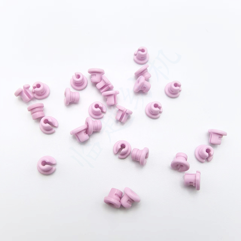 开口导纱摇臂粉红瓷眼绞边架日发