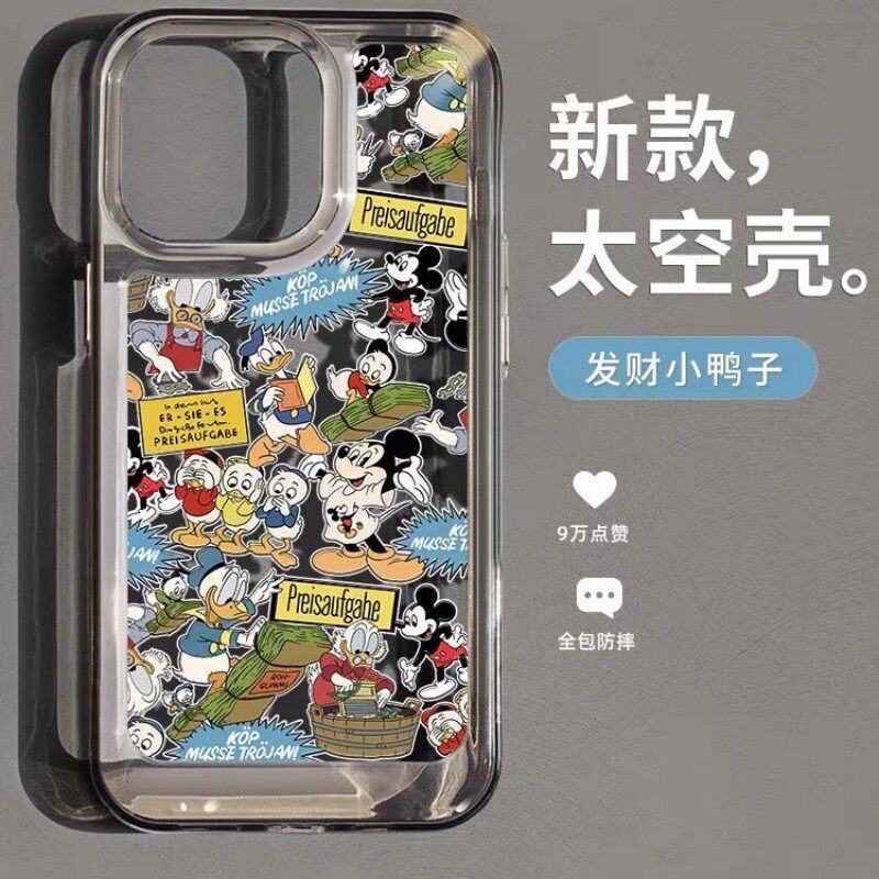 涂鸦小怪兽三星s22ultra手机壳亚克力透明适用galaxys21保护套s20fe