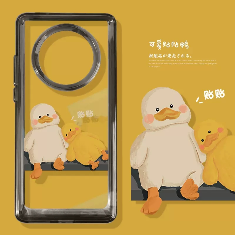 华为mate50亚克力卡通可爱全包