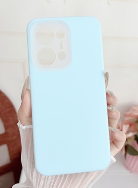 新款奶蓝色适用于OPPOReno13Pro手机壳全包镜头reno13果冻耐脏液态硅胶FindX8pro软肤感荣耀magic6/7Pro防摔