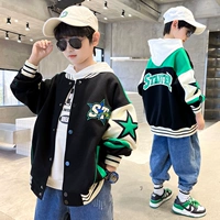 Осенняя детская куртка для мальчиков, демисезонная спортивная бейсбольная форма, коллекция 2023, подходит для подростков