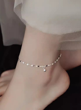 转运珠脚链女孩夏季高级感脚链