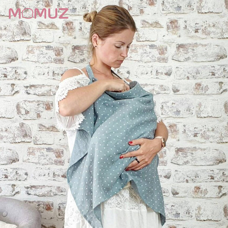 跨境外出防走光哺乳巾纱布喂奶巾授乳遮挡罩衣披肩哺乳遮羞外出