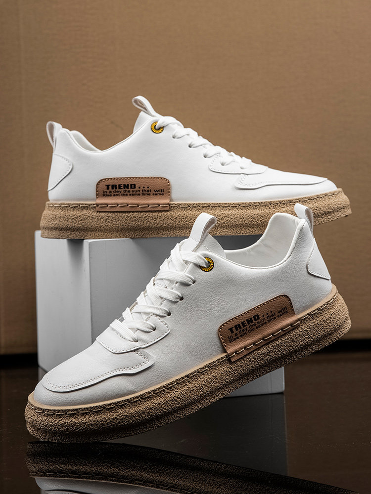 春夏男士潮流百搭學生板鞋韓版低幫時尚小白男鞋