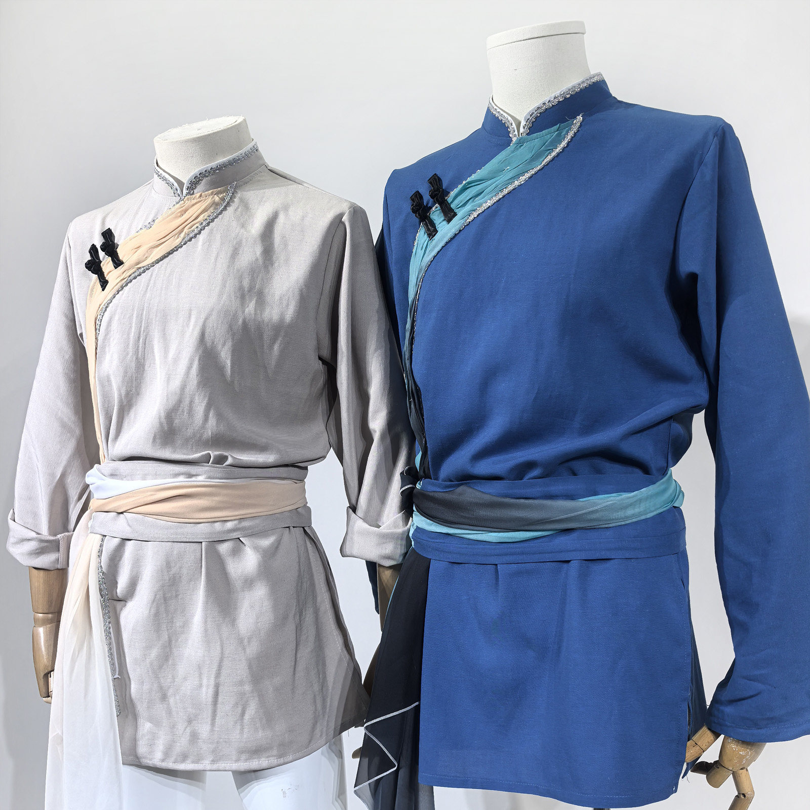 奔腾蒙古舞蹈服装男装图片