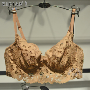 胸垫性感蕾丝胸罩 内衣聚拢上托软钢圈超薄款 姿篇Z57正品 文胸新款