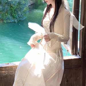 一间衣橱 /白蛇的前世今生 新中式古风仙女套装女上衣半裙两件套