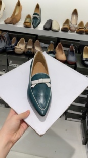 迪蓝图女鞋 国外版表皮进口羊皮鞋型精致内瓤大装脚颜色与众不同