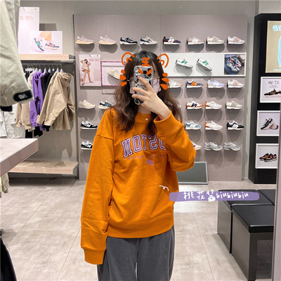 NEWBALANCE/NB女套头南瓜色卫衣