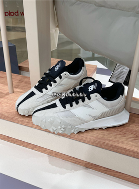 New Balance拼接黑白色男女运动老爹休闲鞋UXC72DA1 UXC72DB1
