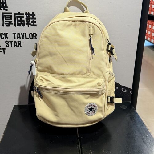 CONVERSE匡威 简约百搭 双肩包 男女同款 情侣款 杏色 UA5797-X8I