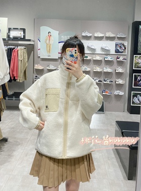 New BalanceIU同款NB男女羊羔绒毛外套休闲夹克AWJ13326 6DC39643