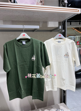 NEW BALANCE/NB男女休闲运动短袖圆领T恤NEE26171-IV-DKH