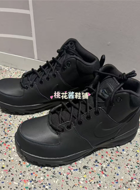 Nike耐克男25冬季新款黑色运动鞋缓震抓地中帮网球休闲鞋HF709