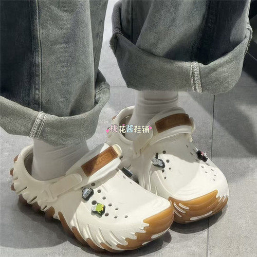 Crocs卡骆驰洞洞鞋夏季男女鞋沙滩坦克波波户外运动凉拖鞋211675