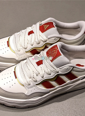 Adidas阿迪达斯26新年马年限定Lite红白色运动板鞋休闲鞋KH9021