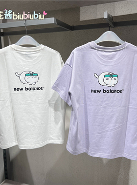 New balance新百伦NB 运动休闲T恤 女款 紫色 AWT52377-GRV-SST