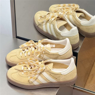 Adidas阿迪达斯三叶草男女SPEZIAL姜黄色德训鞋 KI5931 休闲鞋