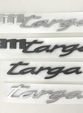 新款保时捷Taycan车标卡雷拉911targa 4S字母改装后尾箱英文标志