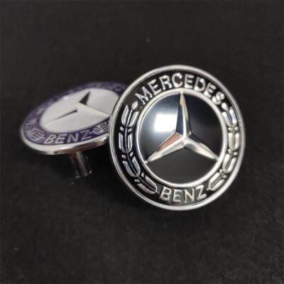 奔驰车标E级S级C级中网小标E300L S350L C200L前栅格标志中网标志