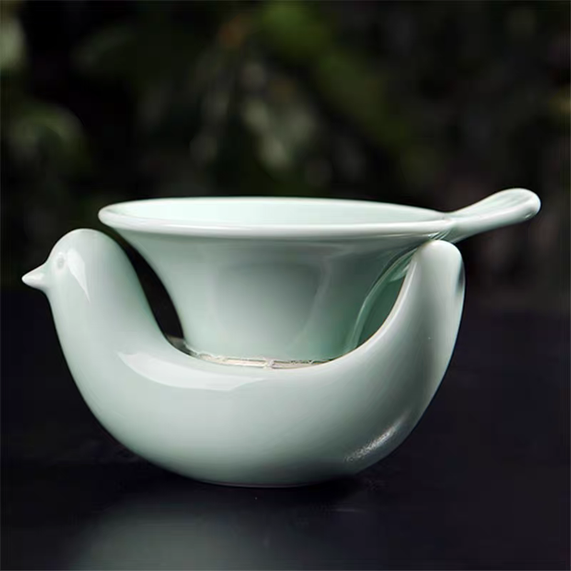 恒福正品功夫茶具 哥窑定窑飞翔茶漏茶道零配件