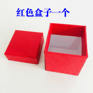 道士用品道家法器吉祥配饰礼物盒礼盒铜印盒印盒 红色盒子方形盒