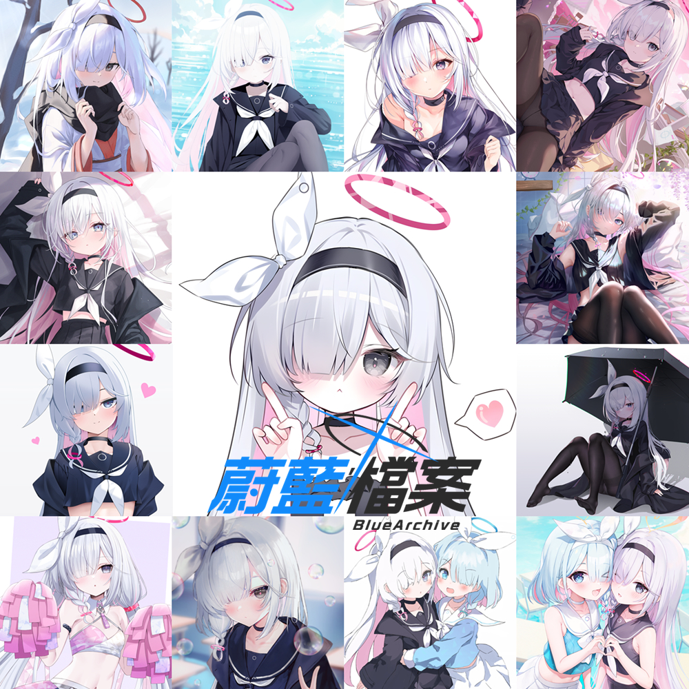 普拉娜方枕蔚蓝档案游戏周边