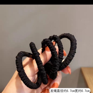 美妍饰品 包邮 2650韩版 真丝冰丝桑蚕丝混纺面膜肠圈满29元