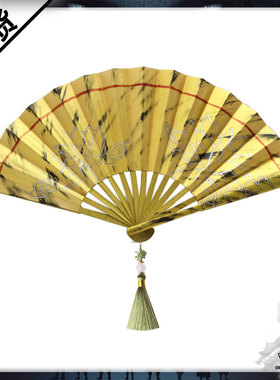 竹苑 鬼灭之刃cos童磨上弦之二童磨cos扇子送流苏道具武器现货