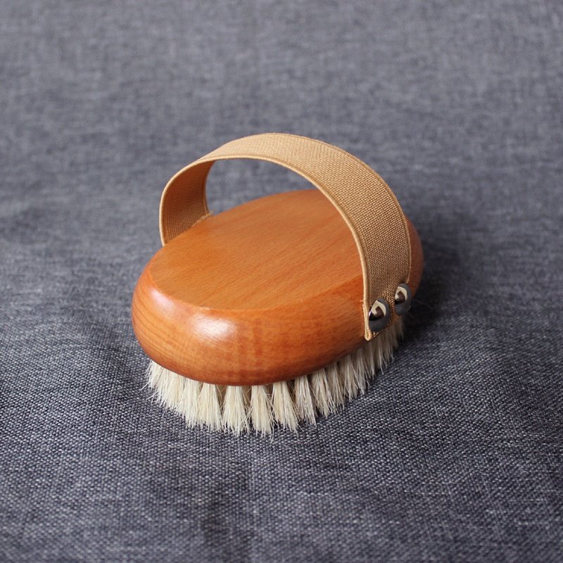 意简家进口榉木天然马鬃软毛身体刷干刷沐浴刷洗澡刷乳磨砂膏按摩,家庭/个人清洁工具,沐浴球,淘宝优惠券,粉丝福利购,淘宝优惠卷