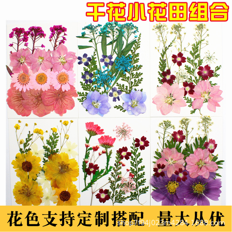 幼儿园活动亲子互动手工干花组合