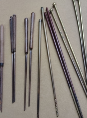 日本火箸火筷 铜 铁 茶亦居日本古美术SPS5-1