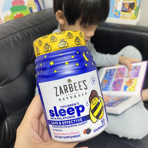 香港舜媽zarbee's睡眠学生软糖