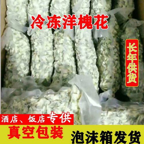 速冻洋槐花 2026新鲜槐花冰冻洋槐花槐米花骨朵鲜槐花野菜蔬菜