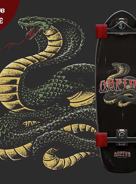 澳洲进口OBFIVE陆地冲浪板专业滑板路冲板CARVER77小树YOW陆冲板