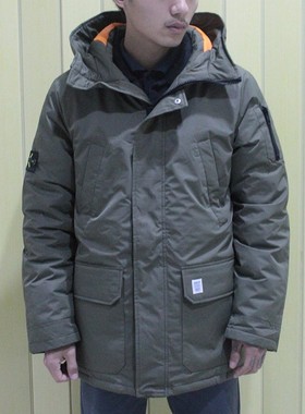 蓝色极限专柜正品BHS羽绒服外套 (M/L/XL) 很保暖