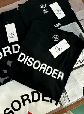 著名滑手Nyjah Huston自创品牌Disorder滑板T恤短袖纯棉