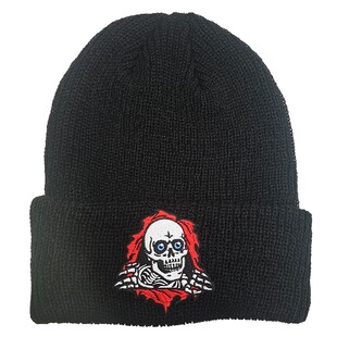 正品 Powell Peralta BONES BEANI毛线帽冷帽针织帽滑板滑雪