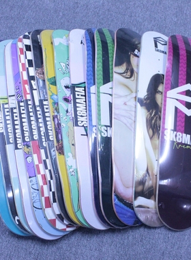 进口SK8MAFIA滑板板面 全加枫双翘专业板面 匪帮