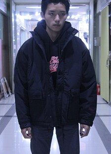 蓝色极限BHS厚棉衣外套 专柜正品 258元 很保暖棉服 特价