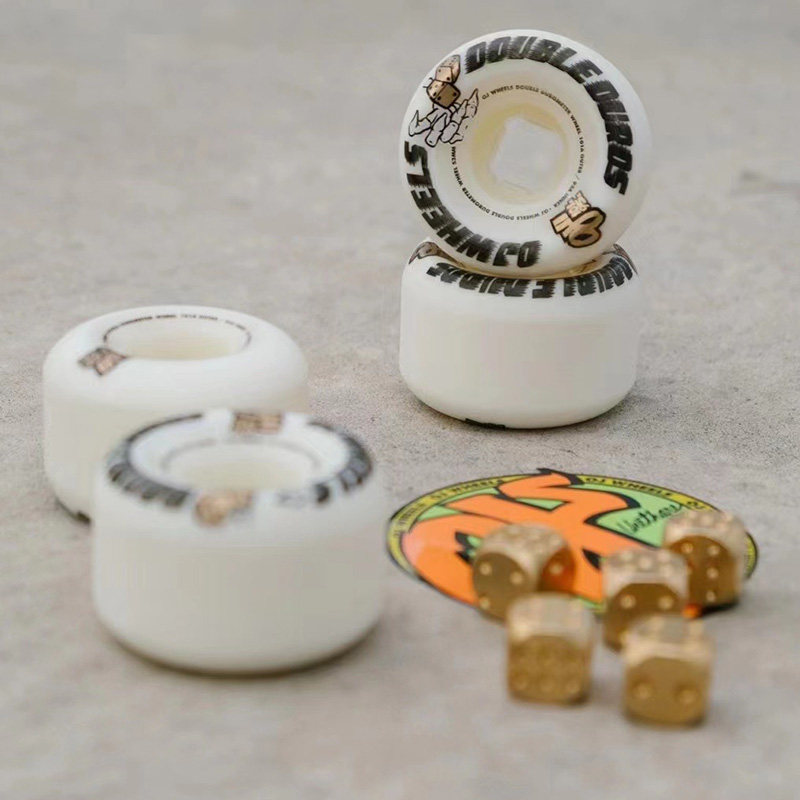 进口OJ WHEELS DOUBLE DURS 双硬度专业动作滑板轮子